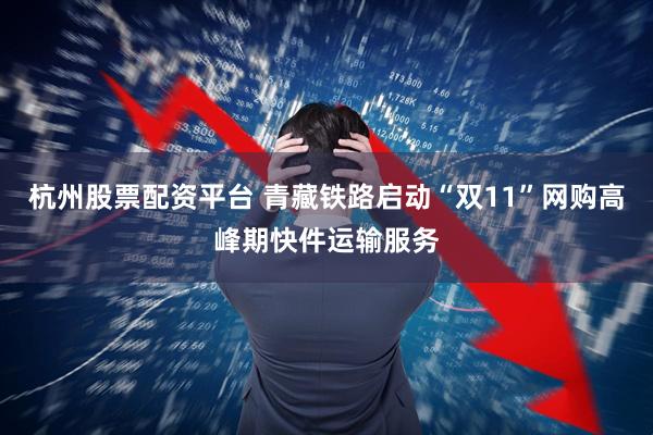 杭州股票配资平台 青藏铁路启动“双11”网购高峰期快件运输服务